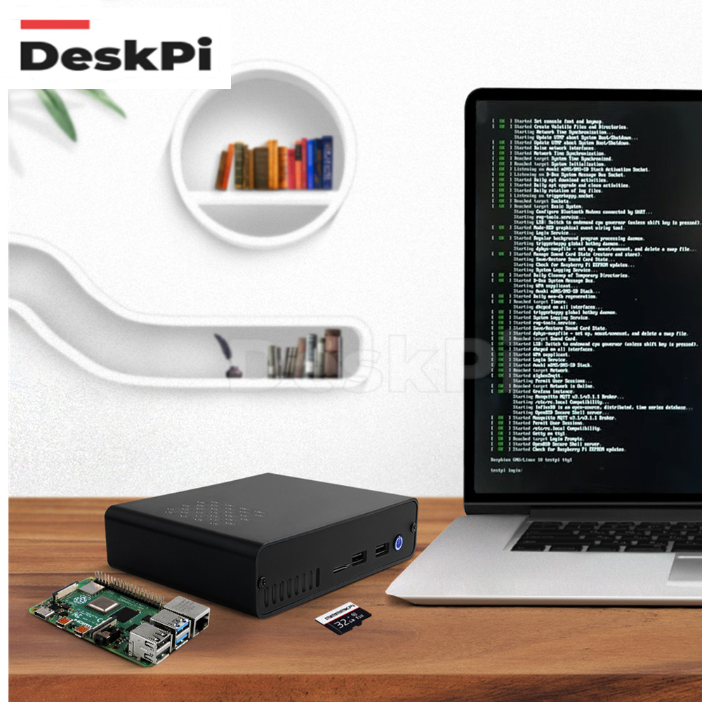 Deskpi Super6C - Gpio-set-top box com cabeçalho extensão gpio,