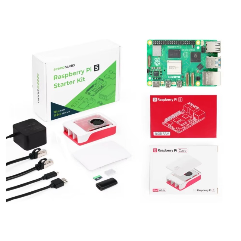 5 Kit de Início - 4GB/8GB/16GB - Raspberry Pi 5 8Gb avaliação e preço